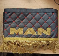 Шторки в грузовик Man ТГА,ТГХ эко-кожа лобовое,боковые стекла(12517)  MAN