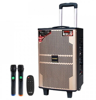 Портативная колонка с микрофонами Temeisheng QX-1020 300W(11665) 