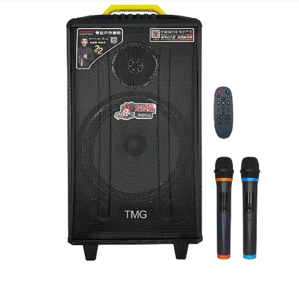 Колонка акумуляторная Temeisheng QX-1214 комбоусилитель акустика USB/FM/Bluetooth(11666)