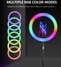 Кольцевая лампа Light RGB 10″ 25см(11765)