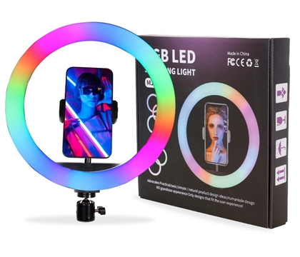 Кольцевая лампа Light RGB 8″ 20см(11766)
