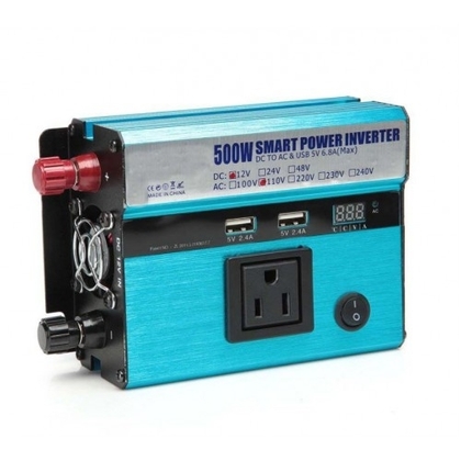 Преобразователь напряжения LK- 4400  12V-220V 500w (11845)