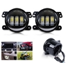 Фары светодиодные LED Daewoo Nexia 90w противотуманные 3.5" W/Y,белый/желтый свет,комплект 2шт (12714)