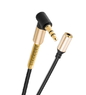 AUX cable 3.5mm BRUM UX003 удлинитель для наушников (1M) Чёрный(11870)