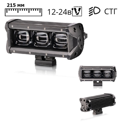 LED балка WG-C6D 30W,ближний свет 215mm(12503)