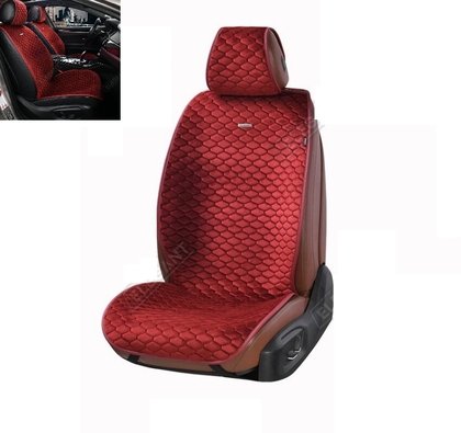 Накидки на автосидіння PALERMO Elegant червоні(12531)
