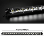 LED балка D54W дальний свет 515mm под решетку(12537)