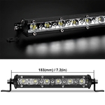 LED фара D4 18W дальний свет 200mm(12548)