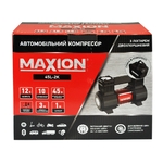 Двухпоршневый автомобильный компрессор с фонарем MAXION 45L-2K(12553)