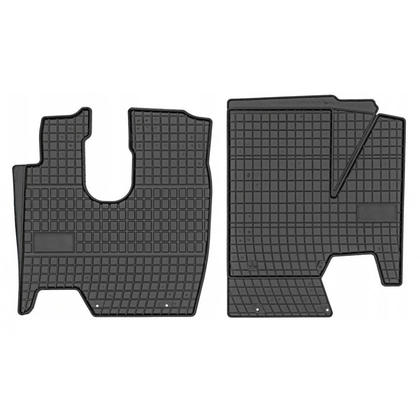 Коврики резиновые в грузовик Mercedes Atego 1995-2005(12572)