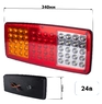 Фонарь LED задний MAN, MERCEDES (5 секций) УНИВЕРСАЛЬНЫЙ 340Х145Х28 24В(12584)
