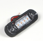 Ліхтар габаритний LED білий, 12-24В(12618)