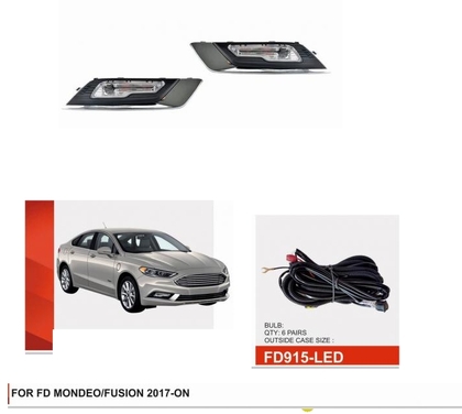 Фари додаткові Ford Fusion 2017-18/FD-915L/эл.проводка (FD-915-LED)12631