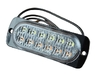Стробоскоп на авто 12 LED 4шт біле світло з пультом 12-24в(12655) 