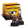Світлодіодні автолампи HB3 CARLAMP Smart Vision Led для авто 8000 Lm 4000 K (12677)