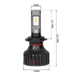 Світлодіодні автолампи H7 CARLAMP Smart Vision Led для авто 8000 Lm 4000 K (12678)
