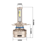 Світлодіодні лампи H4 Carlamp Truck Vision Led для вантажних авто 24В 3500LM(12684)