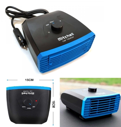 Тепловентилятор в автомобіль від прикурювача12V 120W Mitchell HX-H101(12689)
