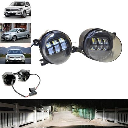 Фари діодні протитуманні (Bi) VW Jetta W/Y 45W+45W(к-т 2шт)B5(12690)