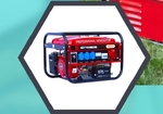 Генератор бензиновий 3-х фазний Huttenberg 4500W 4,5 кв(12696)