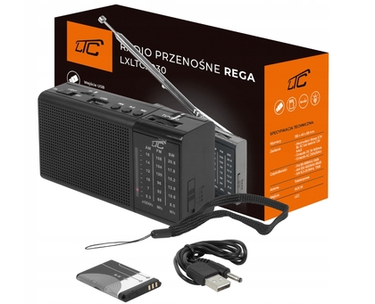 Радиоприемник на аккумуляторе AM, FM, SW LTC (12708)