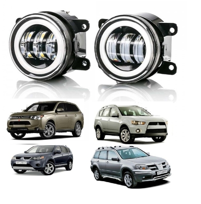 Фары светодиодные LED Mitsubishi  Outlander противотуманные 3.5" W/Y,белый/желтый свет,комплект 2шт (12926)