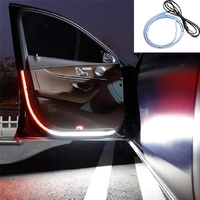 Підсвічування дверей автомобіля LED (2шт по 1.2 м) червоне,біле світло динамічне(12798) 