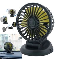 Автомобільний вентилятор ЛІДЕР 12V одинарний 4" від прикурювача(12800) 