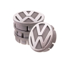 Заглушка колісного диска VW 60x55 сiрий ABS пластик (4шт.)(12813)