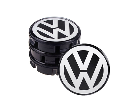 Заглушка колісного диска Vw  60x55 пряма універсальна силіконова(12820)