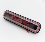 Фонарь габарит NEON DAF декоративний червоний 24в(12927)