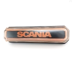 Фонарь габарит NEON Scania декоративний жовтий 24в(12867)