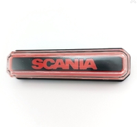 Фонарь габарит NEON Scania декоративний червоний 24в(12868) SCANIA