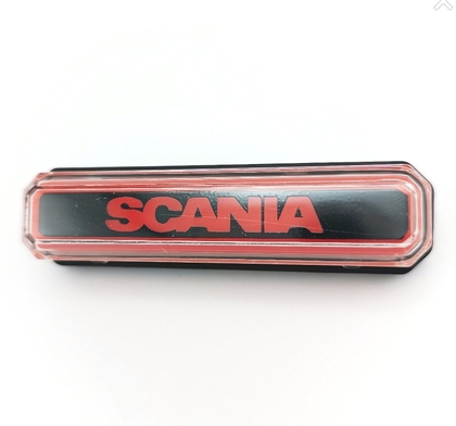 Фонарь габарит NEON Scania декоративний червоний 24в(12868)