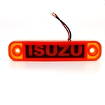 Фонарь габарит ISUZU декоративний жовтий 12-24в(12872)