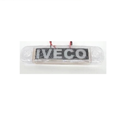 Фонарь габарит Iveco декоративний білий 12-24в(12877)
