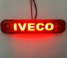 Фонарь габарит Iveco декоративний червоний 12-24в(12879)