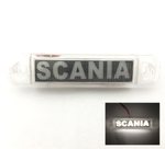 Фонарь габарит Scania декоративний білі 12-24в(12919)