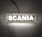 Фонарь габарит Scania декоративний білі 12-24в(12919)
