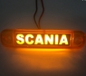 Фонарь габарит Scania декоративний жовті12-24в(12920)