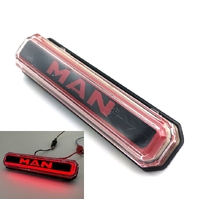 Фонарь габарит NEON Man декоративний червоний 24в(12928) MAN