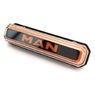 Фонарь габарит NEON Man декоративний жовтий 24в(12929)