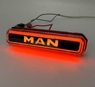 Фонарь габарит NEON Man декоративний жовтий 24в(12929)