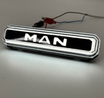 Фонарь габарит NEON Man декоративний білий 24в(12930)
