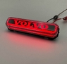 Фонарь габарит NEON Volvo декоративний червоний 24в(12932)