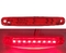 Ліхтар габаритний червоний LED 9 12-24В, 100х15ММ(12949)
