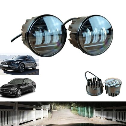 Фари діодні протитуманні Infiniti W/Y 45W+45W (к-т 2шт)(12691)