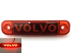 Фонарь габарит Volvo декоративний червоний 24в(12988)