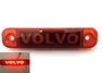 Фонарь габарит Volvo декоративний червоний 24в(12988)