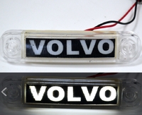 Фонарь габарит Volvo декоративний білий 24в(12989) VOLVO